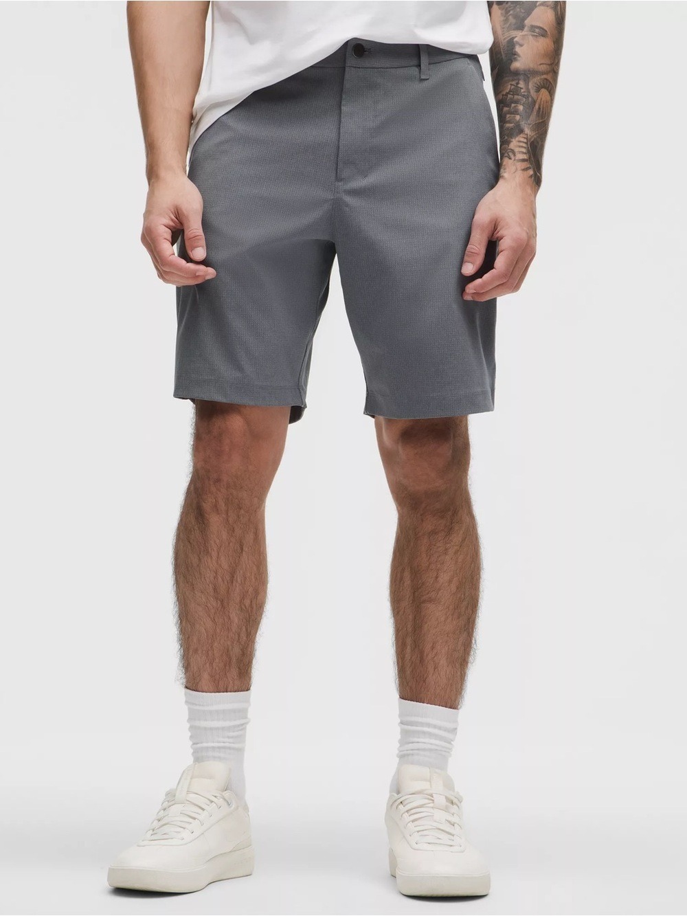 Lululemon ABC Classic-Fit Short 9" WovenAir Solar Grey Size 40